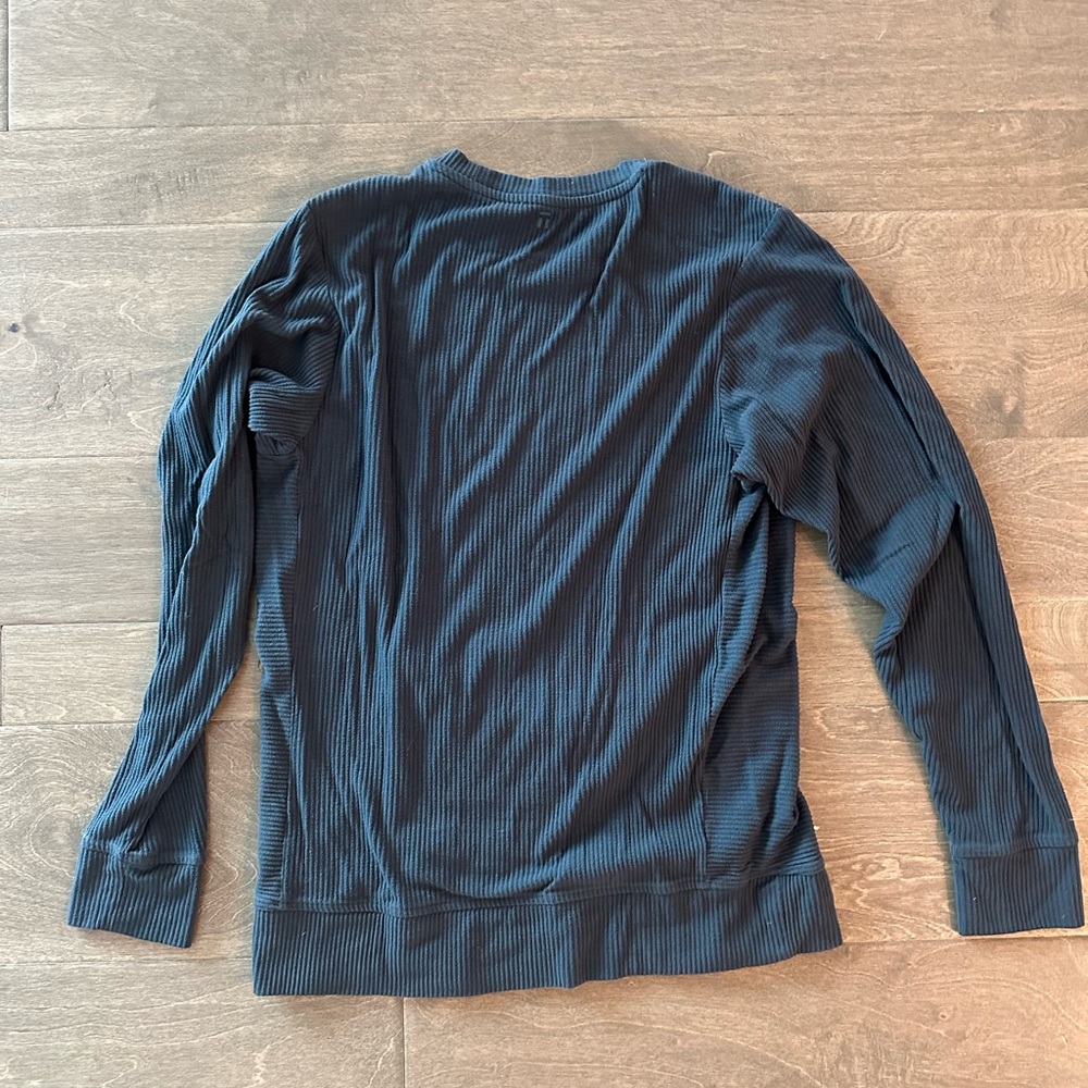 Tommy John Brushed Zen Ribbed Lounge Sweatshirt View 4